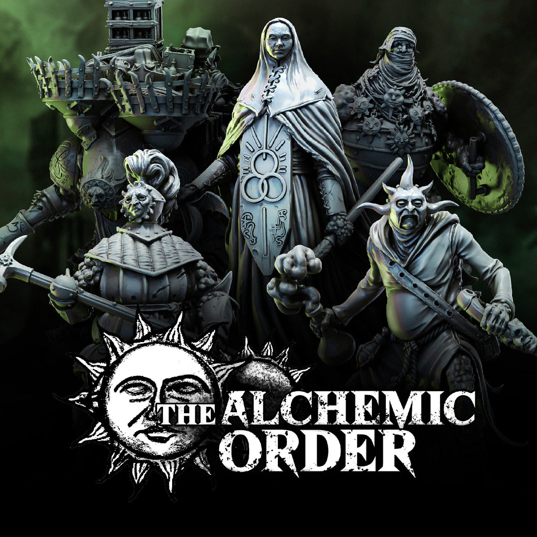 The Alchemic Order - Grimdark Alchemist Miniatures