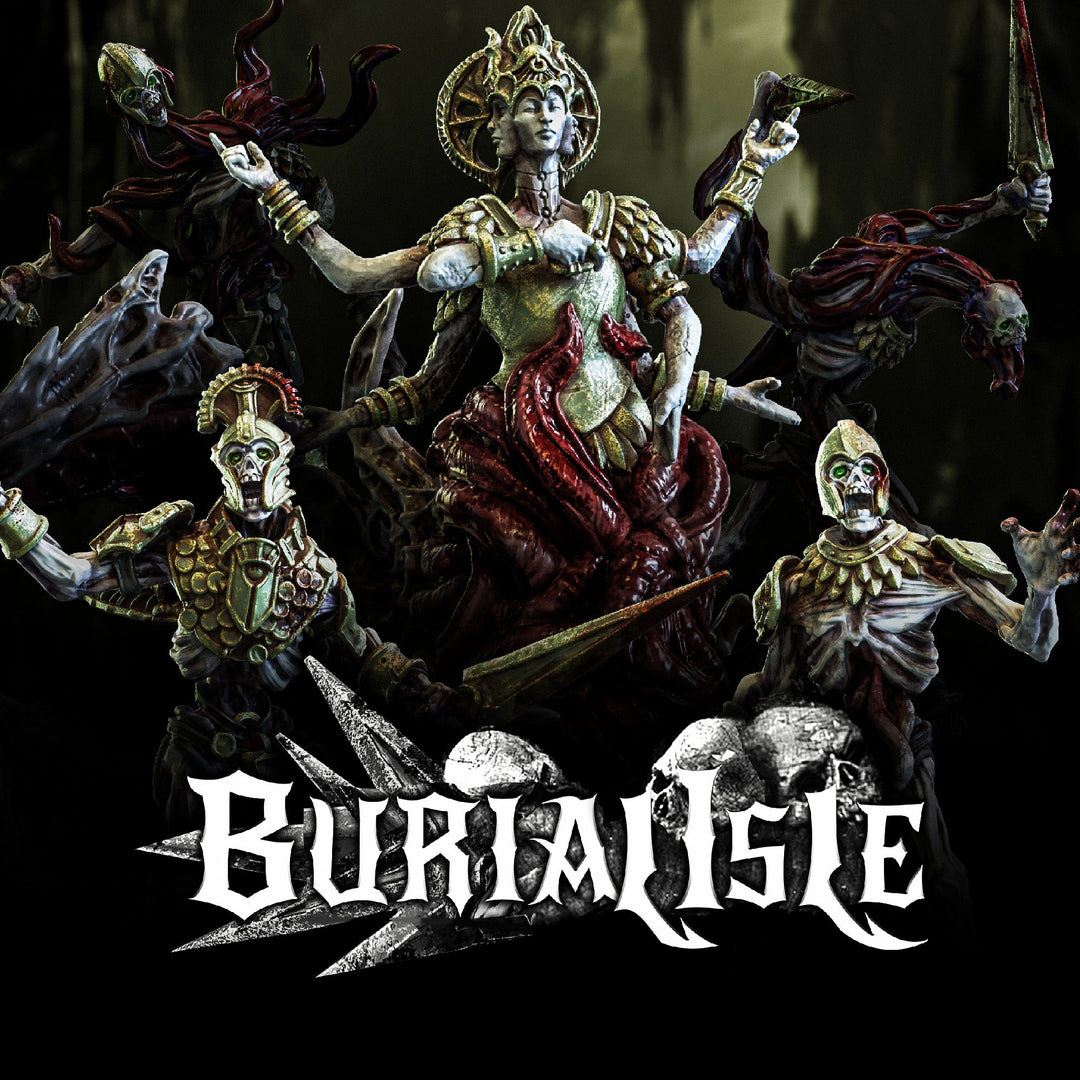 Burial Isle - Dark Fantasy Undead Miniatures