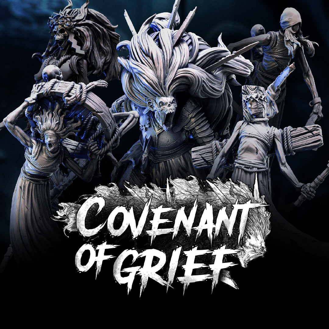 Covenant of Grief - Dark Fantasy Ghost Miniatures