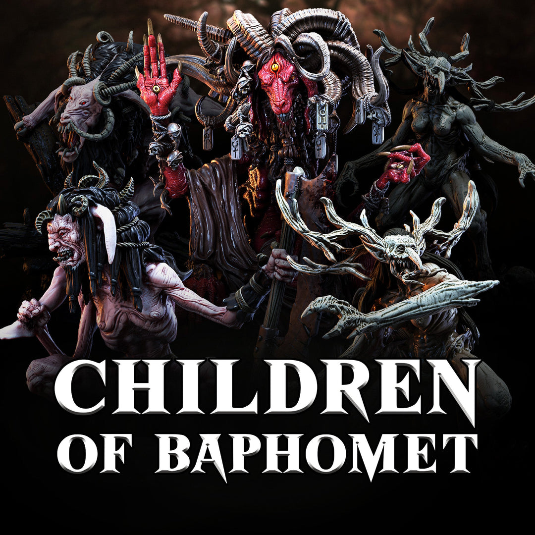 Children of Baphomet - Beastly Folk Horror Miniatures