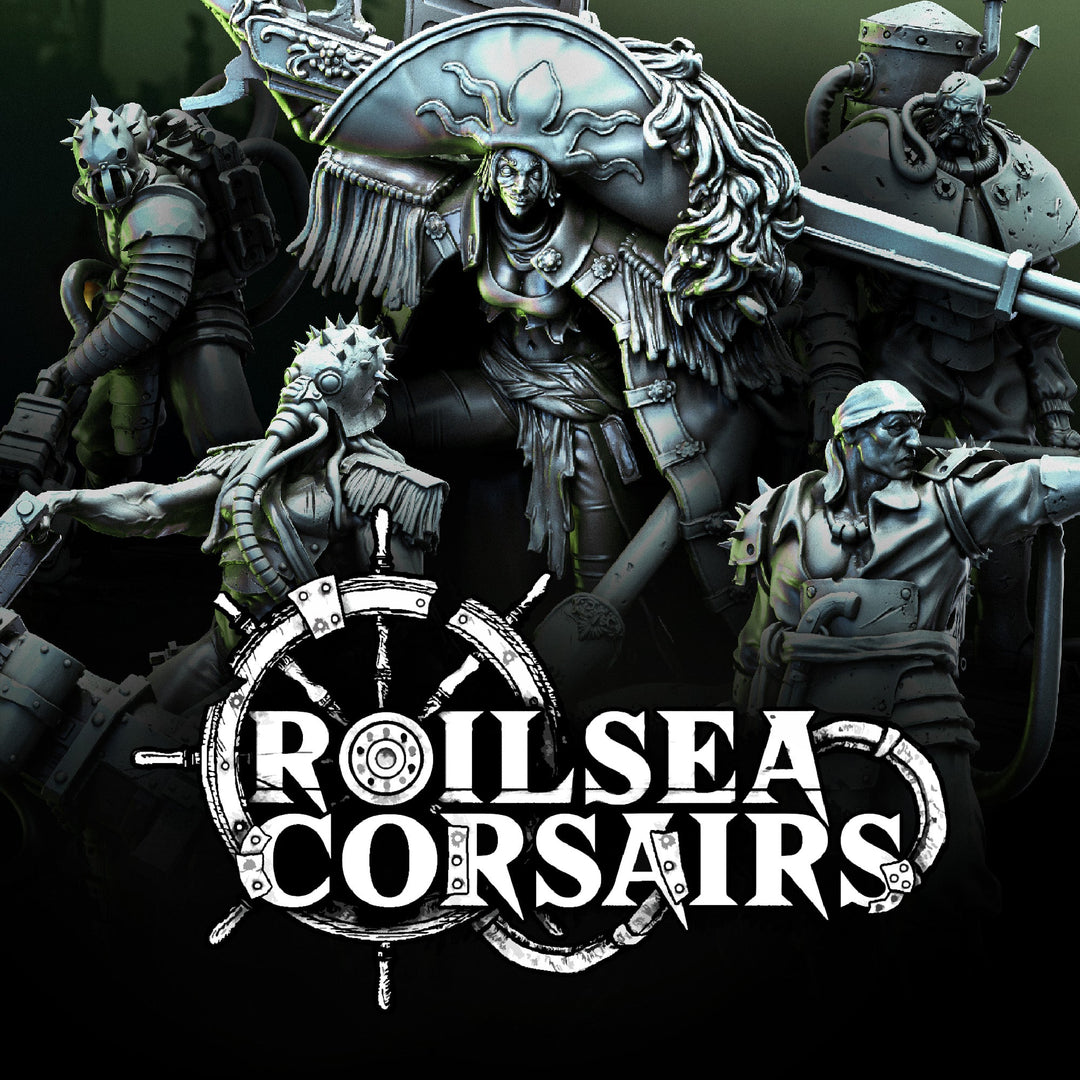 Roilsea Corsairs - Dieselpunk Pirate Miniatures