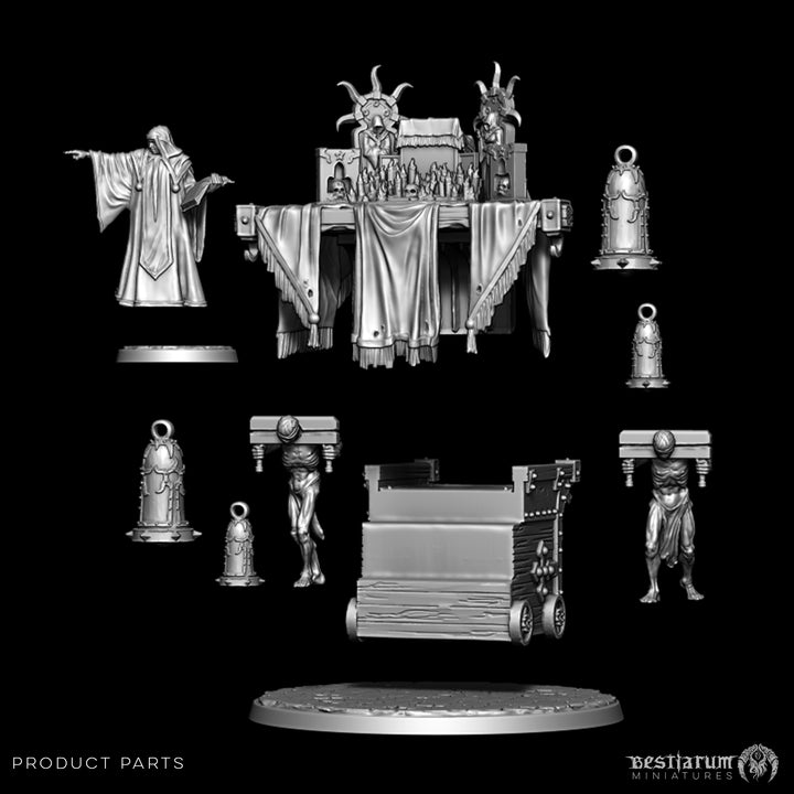 Azerai Preacher & Pulpit | Folk of the Realm