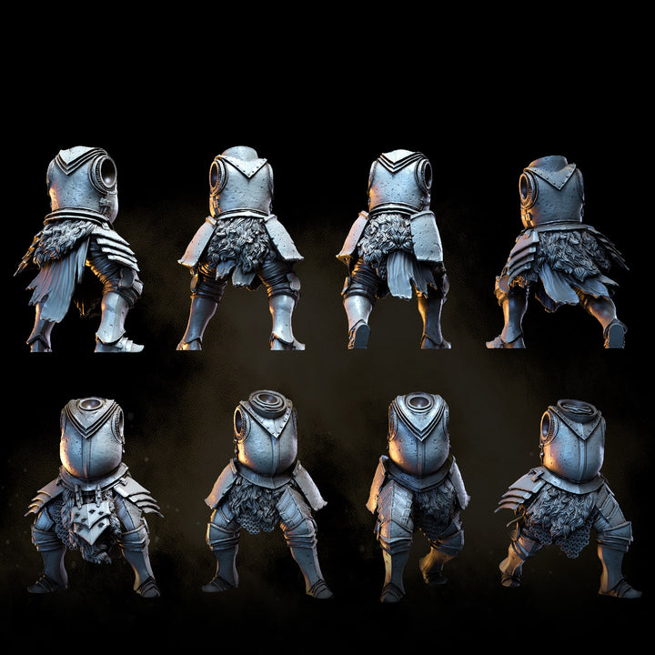 Beastsworn Ravagers w. Great Weapons | STL | Knights of the Beast