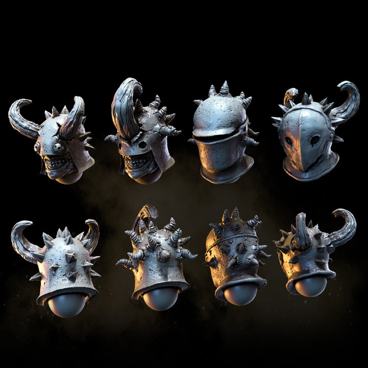 Beastsworn Ravagers w. Great Weapons | STL | Knights of the Beast