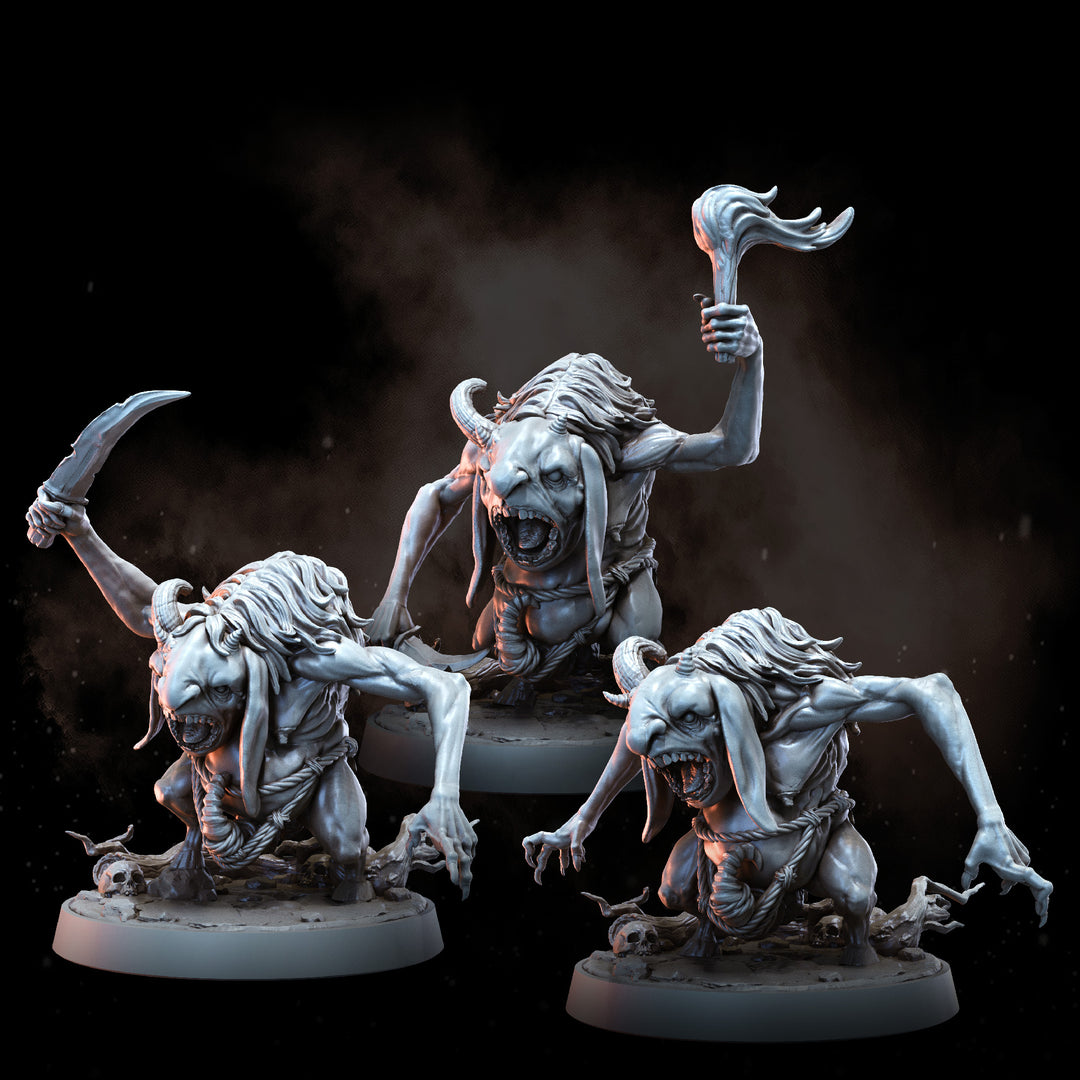 Bestial Byblows | STL | Children of Baphomet