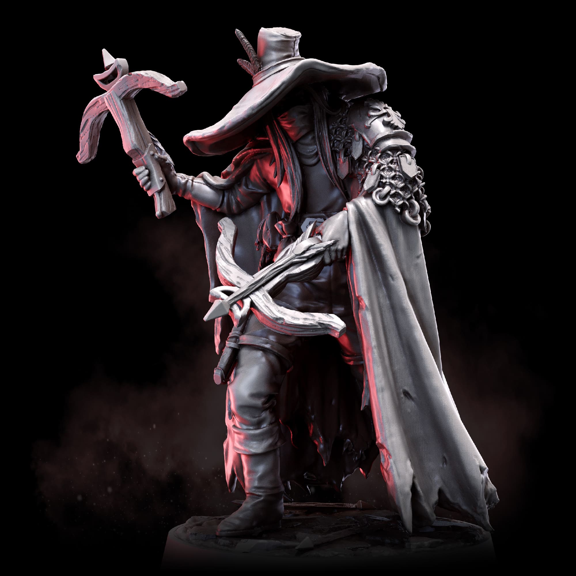 The Witchfinder | STL | Folk of the Realm – Bestiarum Games