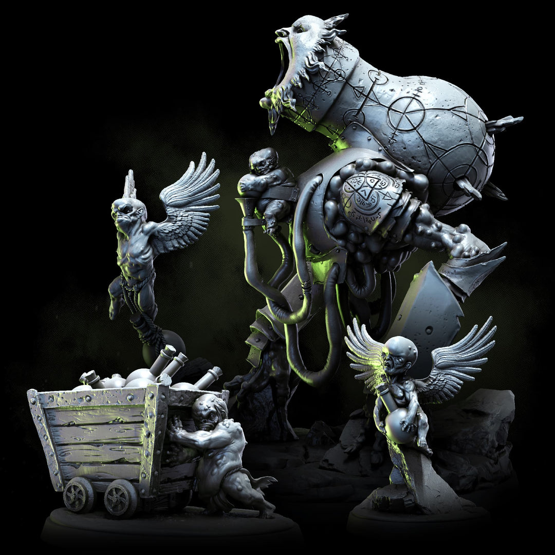 Haemonculid Bombard | STL | The Alchemic Order
