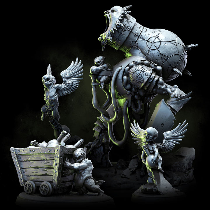 Haemonculid Bombard | STL | The Alchemic Order