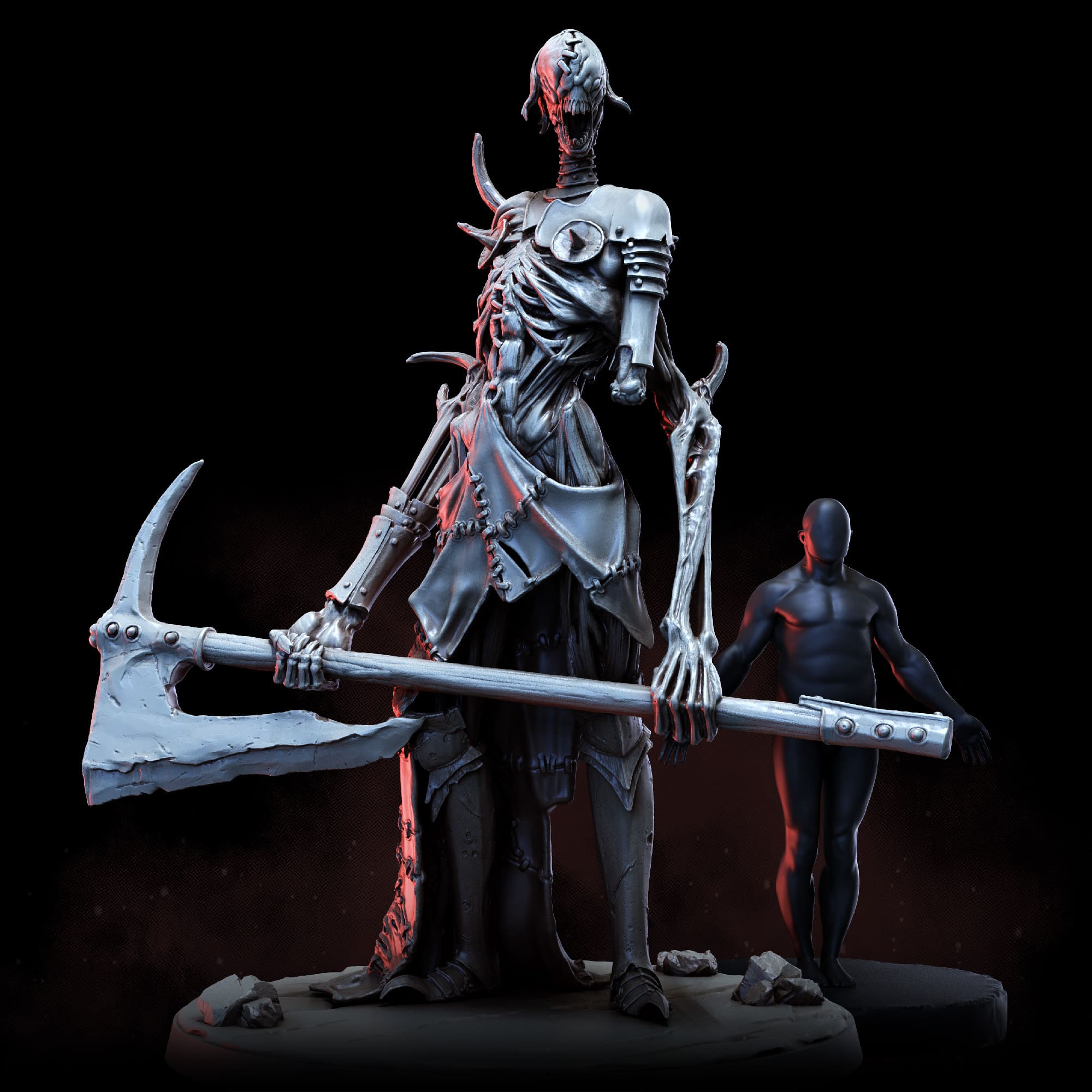 Grafted Nemesis Knight | STL | The Anatomists – Bestiarum Games