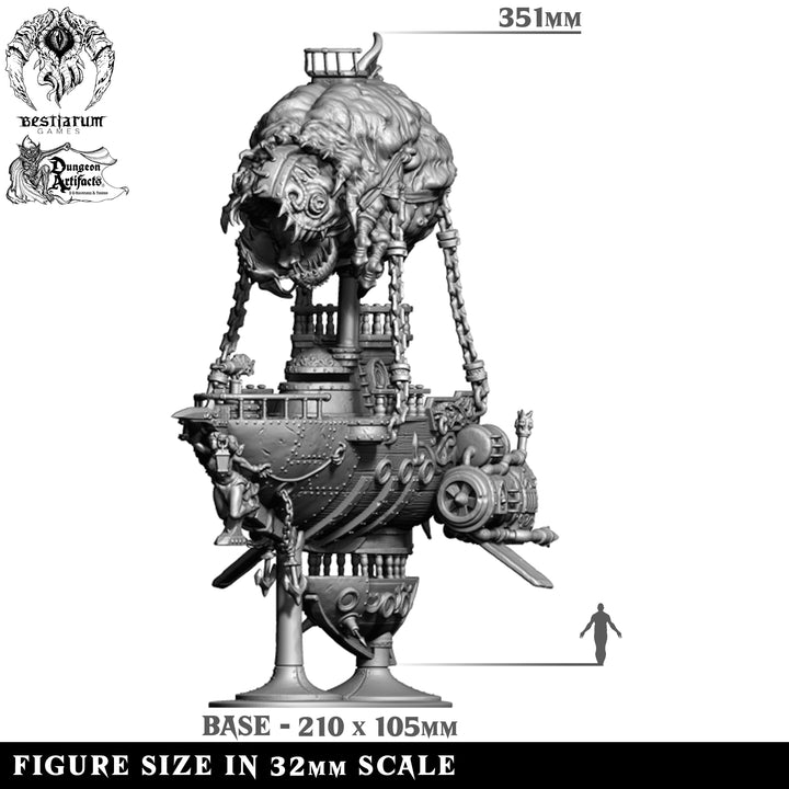 Narwhal - The Iron Ship | STL | Roilsea Corsairs