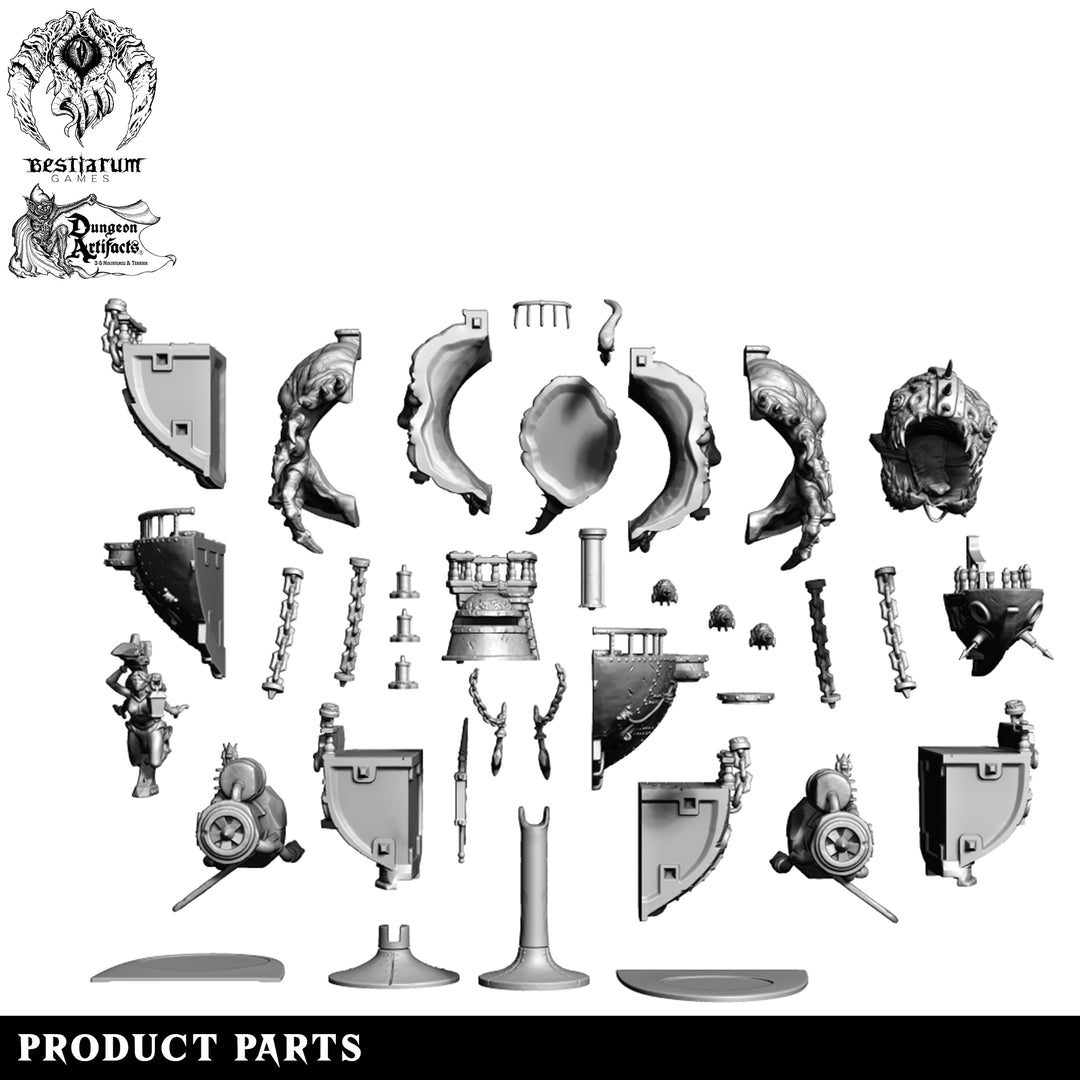 Narwhal - The Iron Ship | STL | Roilsea Corsairs