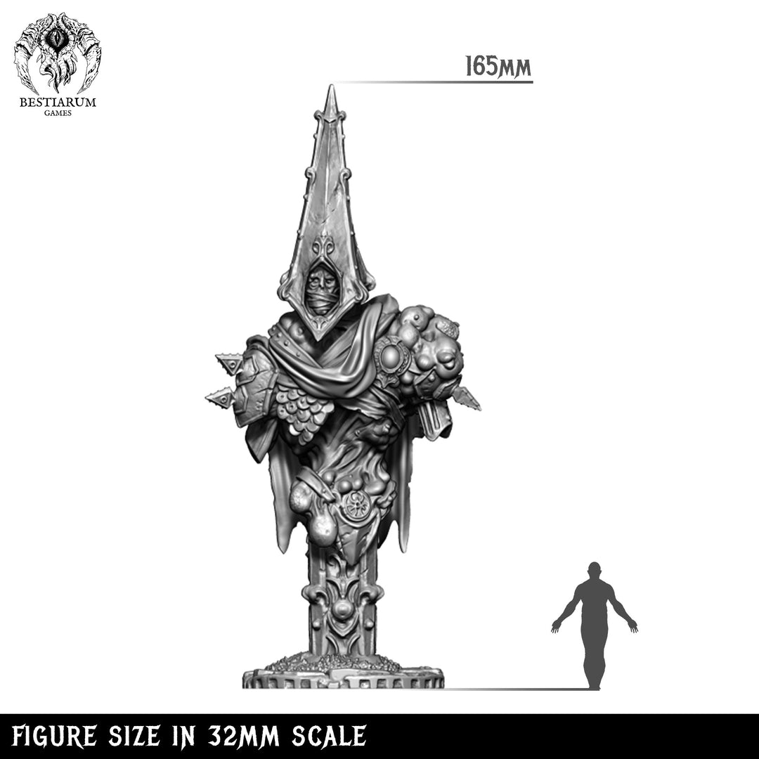 Brother of Silence - Bust | Crimson Grove Abbey