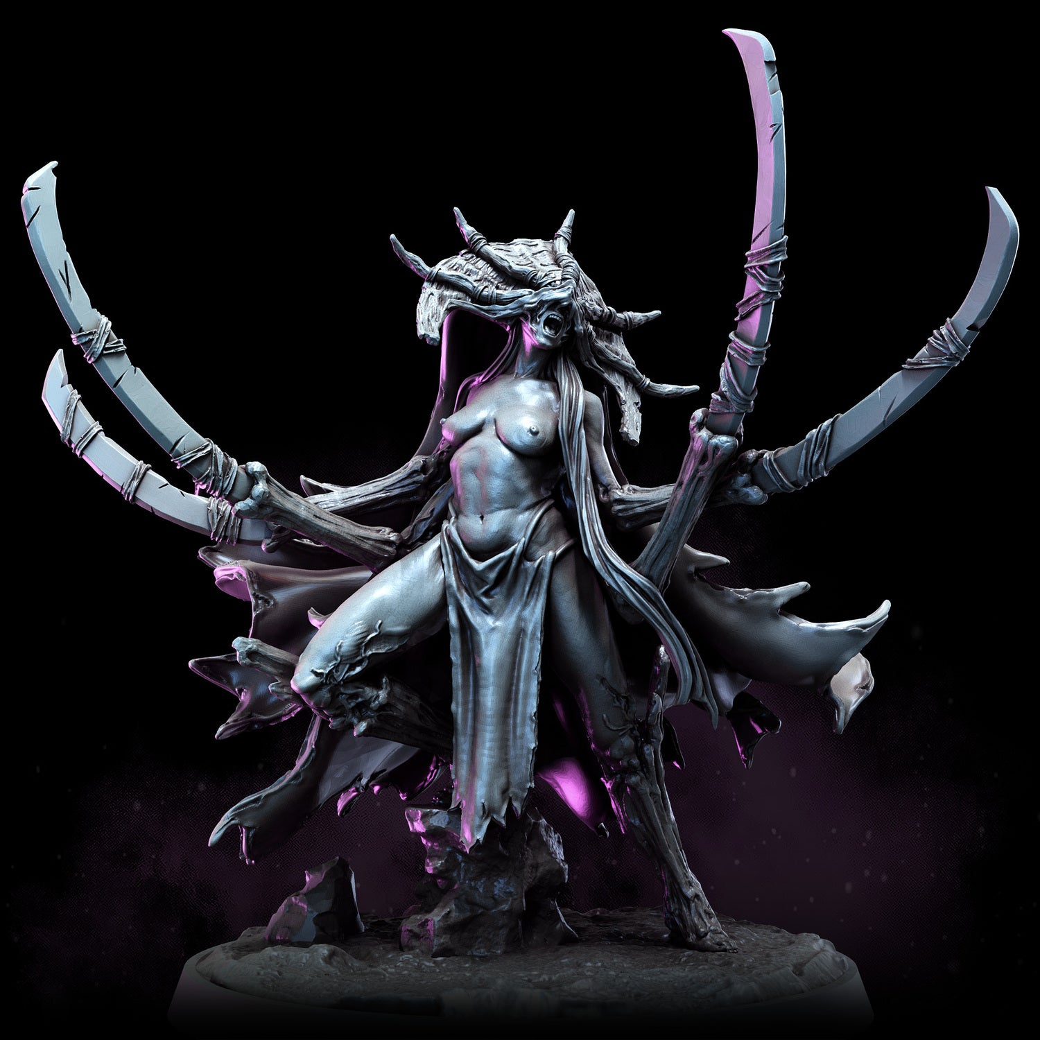 Dark Elf Bladeswarm | The Remade – Bestiarum Games