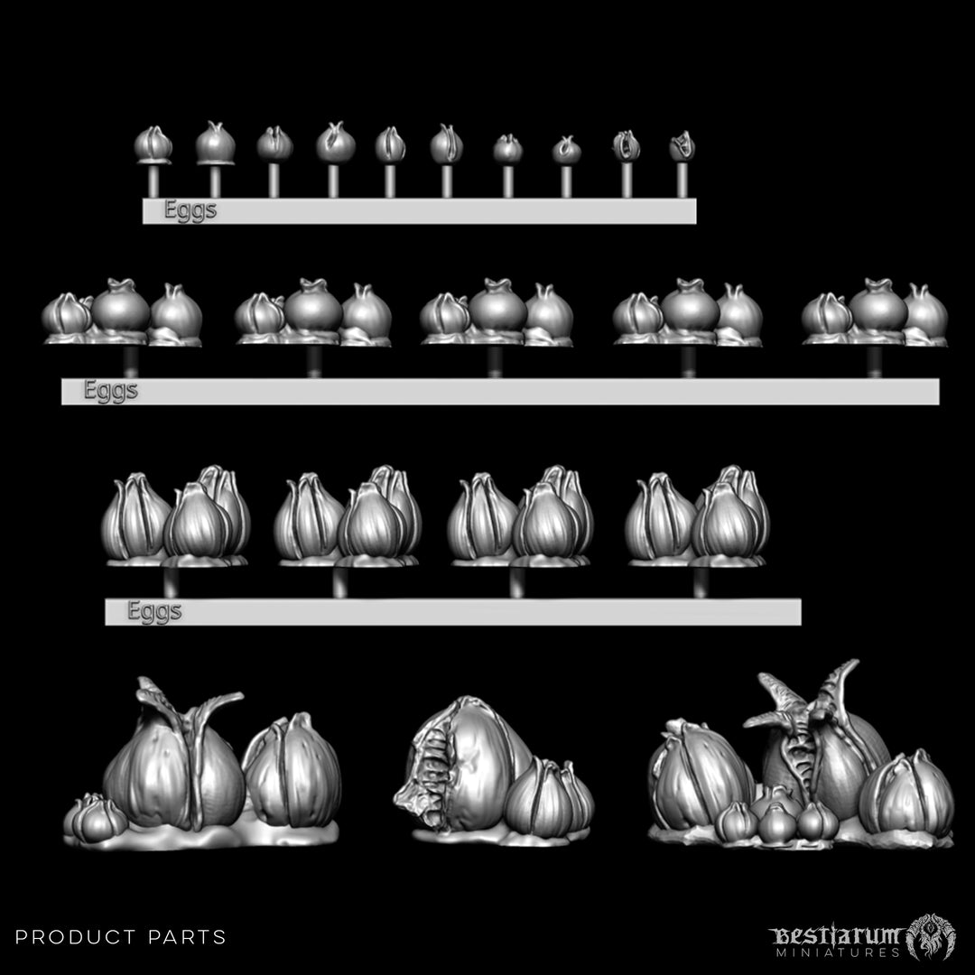 Acarid Eggs | STL | Church of the Acarid