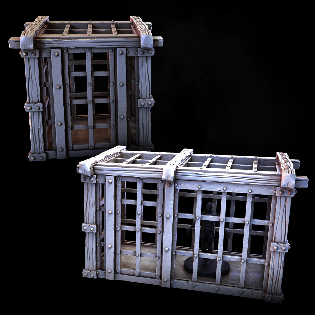 Prison Cells | STL | Tormentor Cults