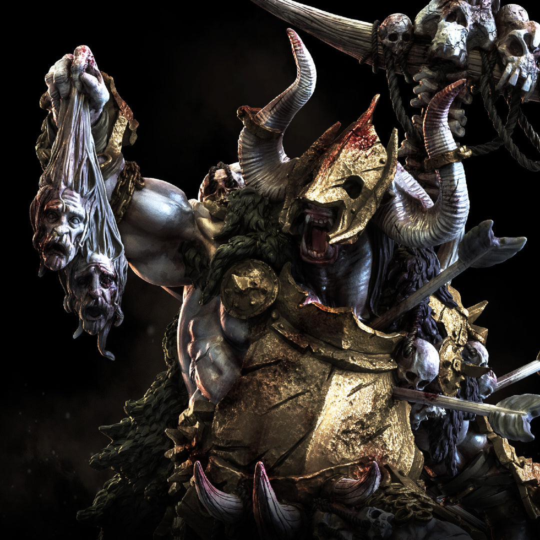 Grimscar the Beastlord | Beastmen | Bestiarum