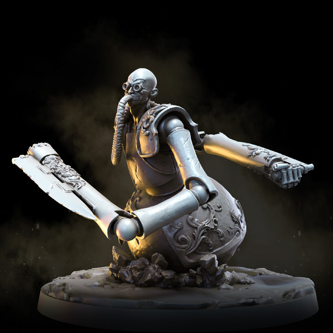 Ixtractia Servitors | STL | Blessed Automata