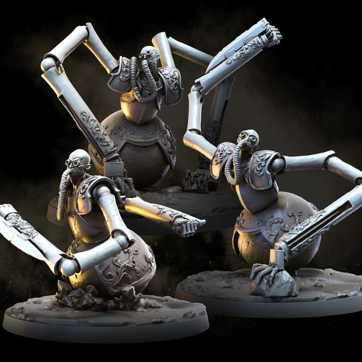 Ixtractia Servitors | STL | Blessed Automata