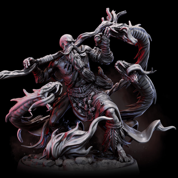 Brahmin the Monk | STL | Wrath of the Wild