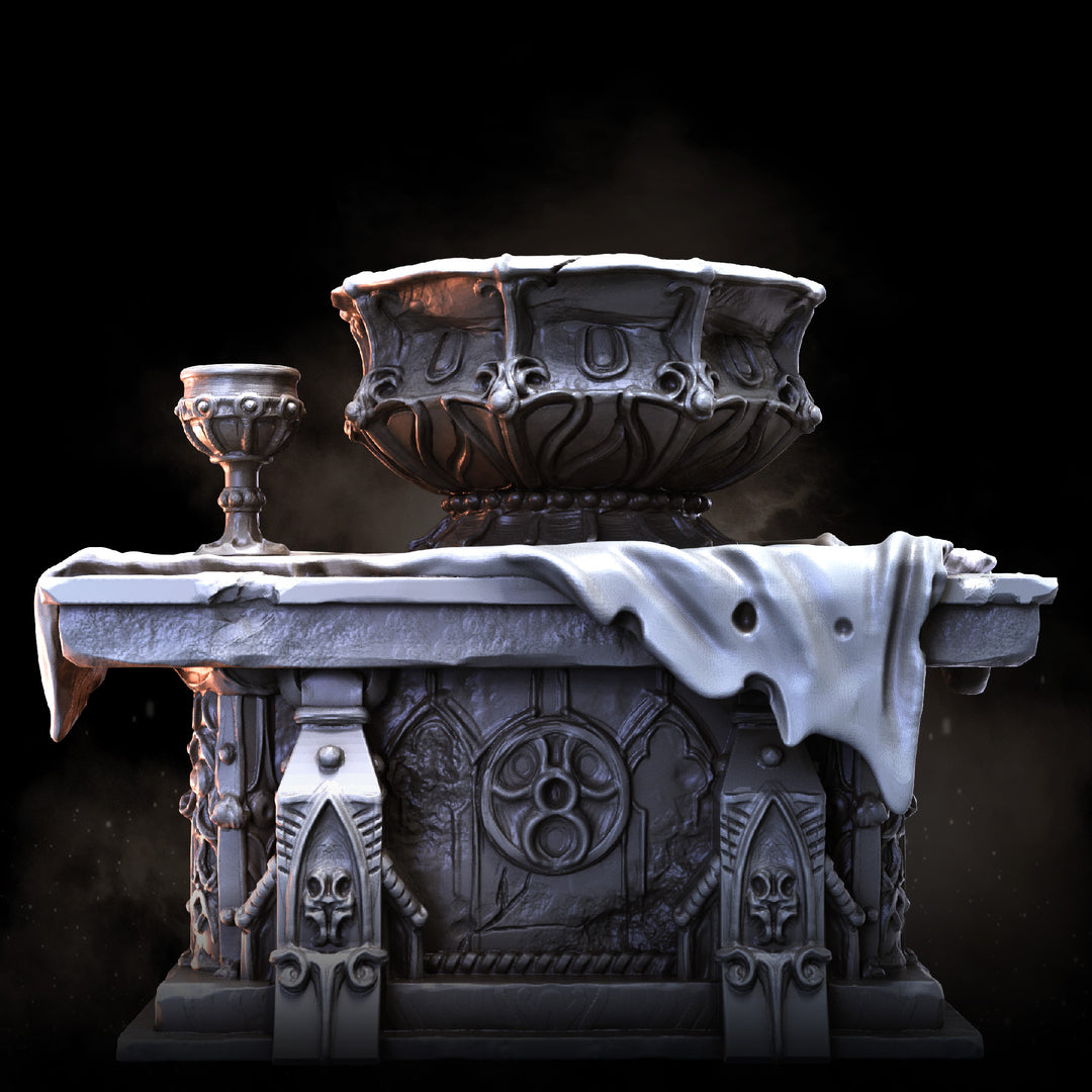 Crimson Font | STL | Crimson Grove Abbey