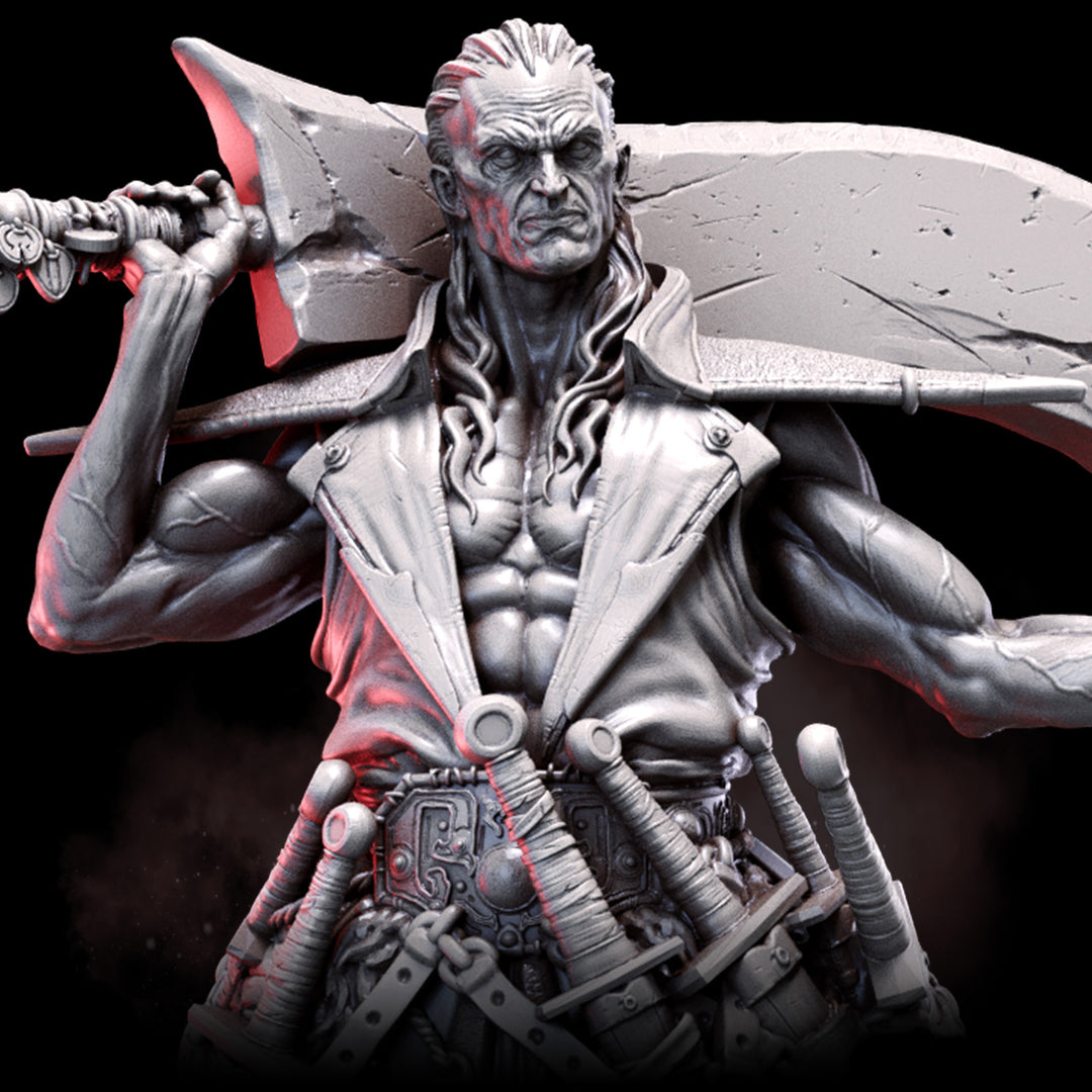 Cutthroat Woodsman | STL | Grim Village