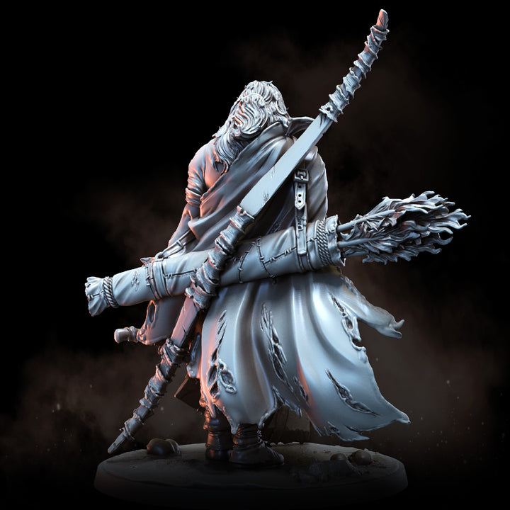 Huntsman with Hound | STL | Grim Village