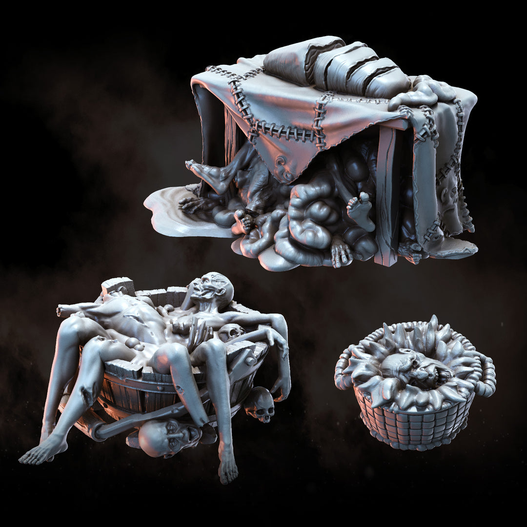 Cannibal Butchery | STL | Grim Village