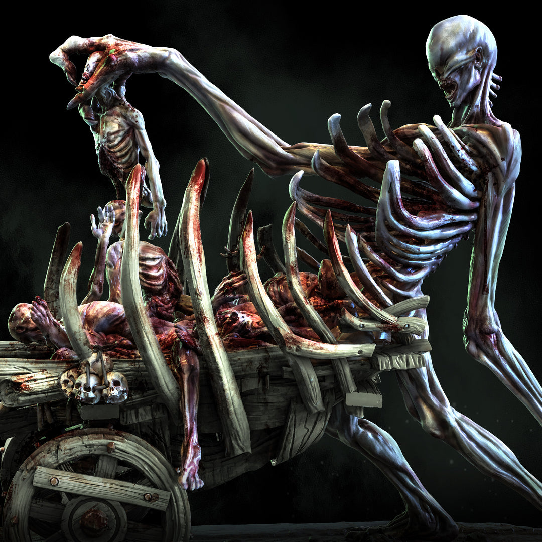 The Corpse Wagon | STL | Deadmire