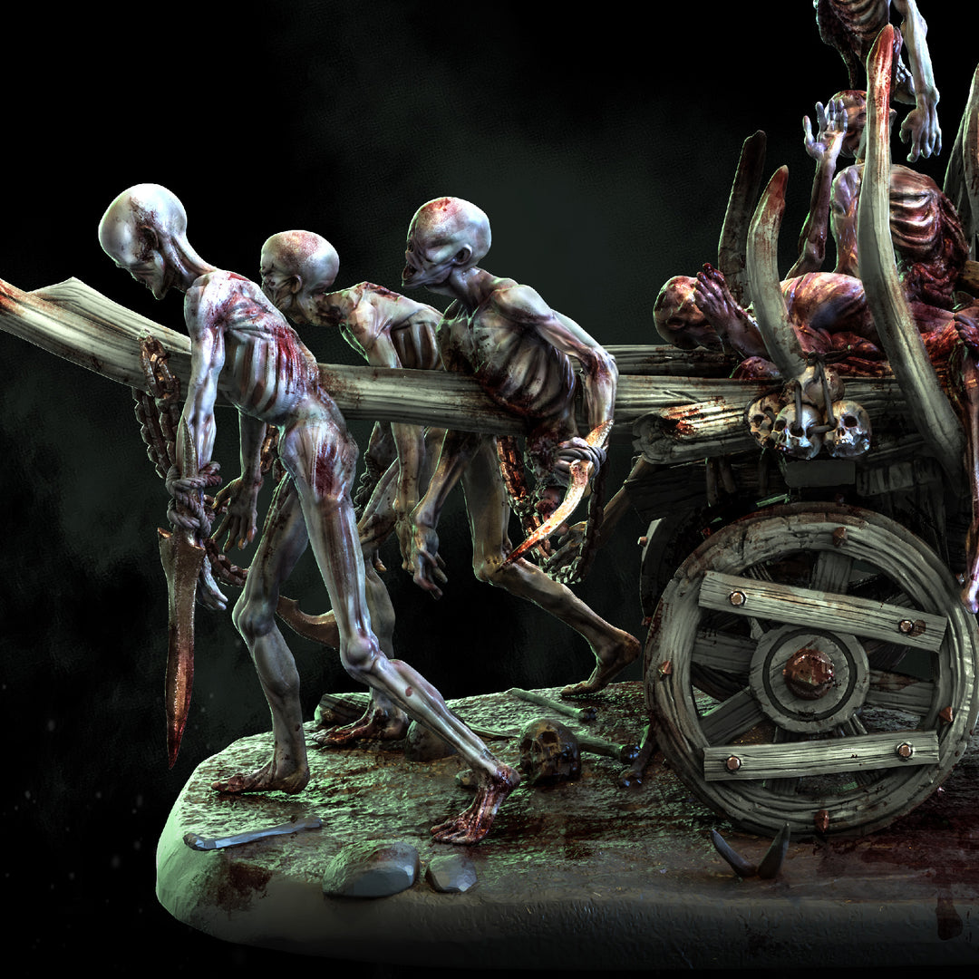 The Corpse Wagon | STL | Deadmire