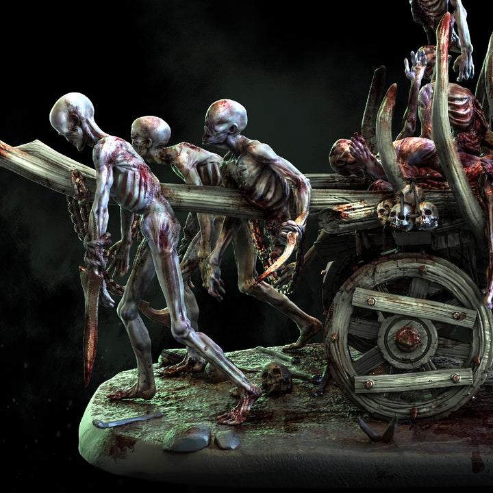 The Corpse Wagon | STL | Deadmire