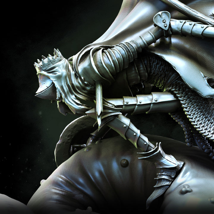 The Forsaken King on Risen Wyrm | STL | Deadmire