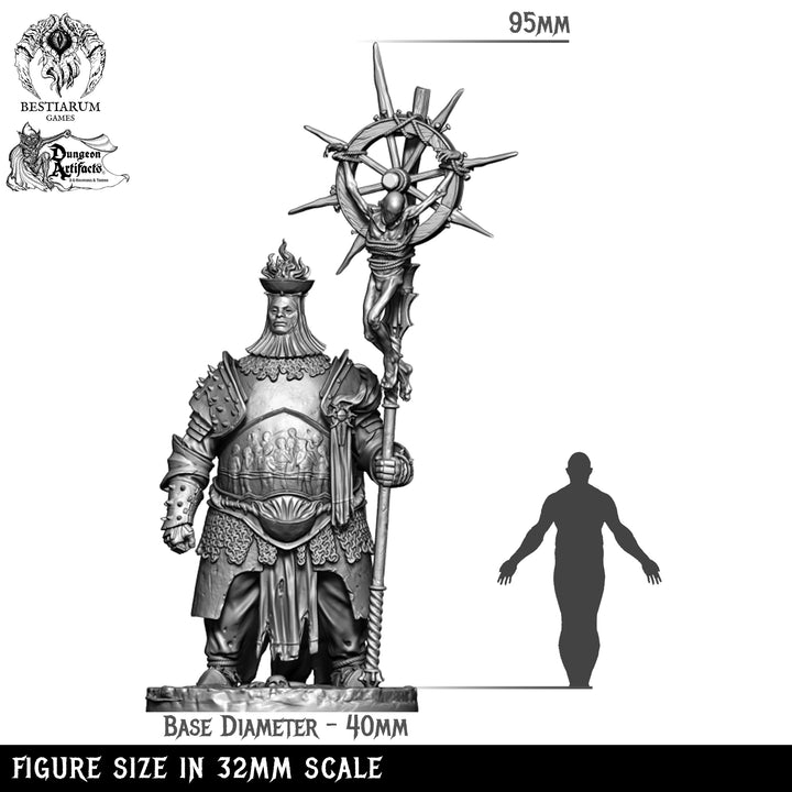The Iron Maiden & Flame Bodyguard | STL | Penitent Crusade