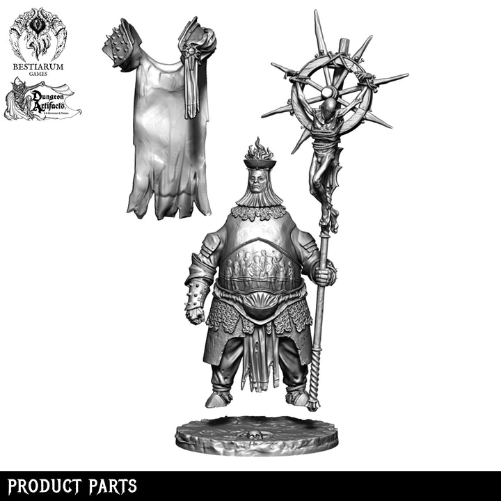 The Iron Maiden & Flame Bodyguard | STL | Penitent Crusade