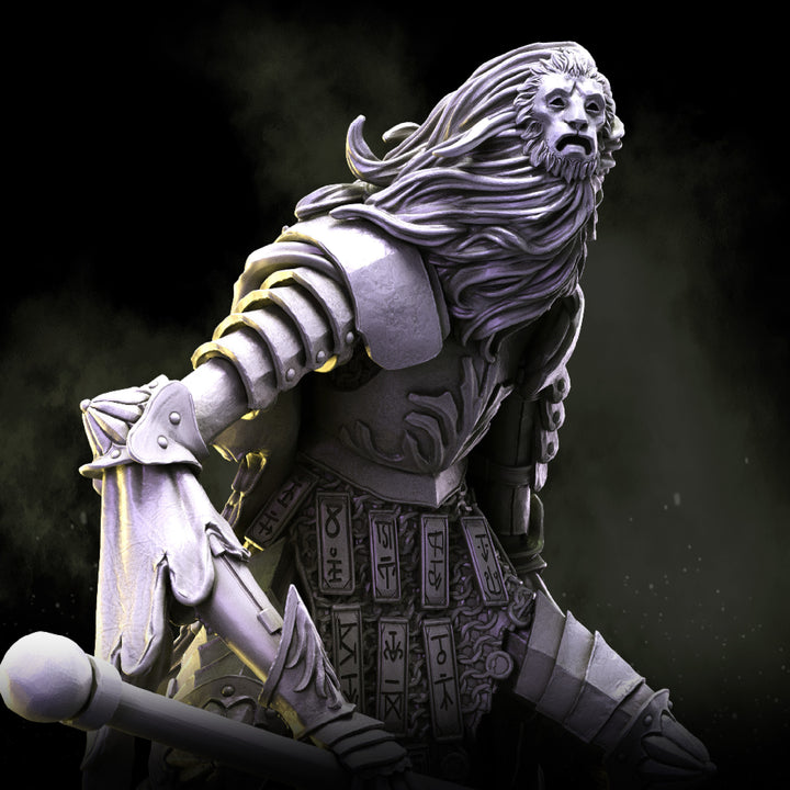 Lion Mask Knight | STL | House Lionheart