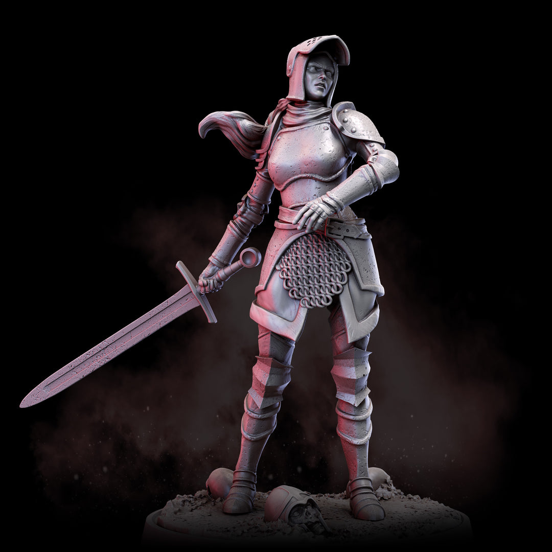 Fighter Lyrra Caerhaill | STL | House Lionheart