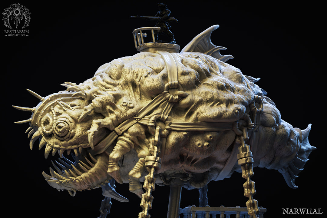 Narwhal - The Iron Ship | STL | Roilsea Corsairs