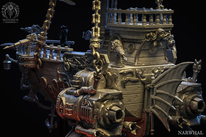 Narwhal - The Iron Ship | STL | Roilsea Corsairs