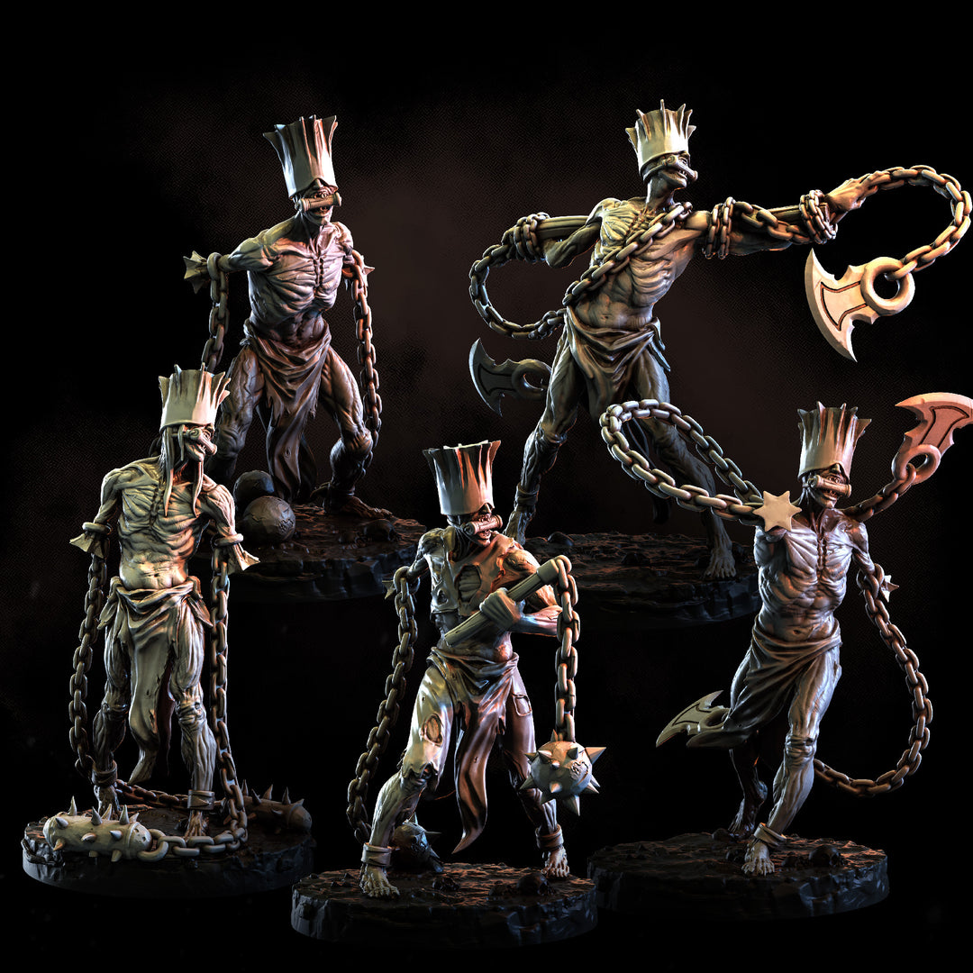 Chainbound Husks | STL | Penitent Crusade