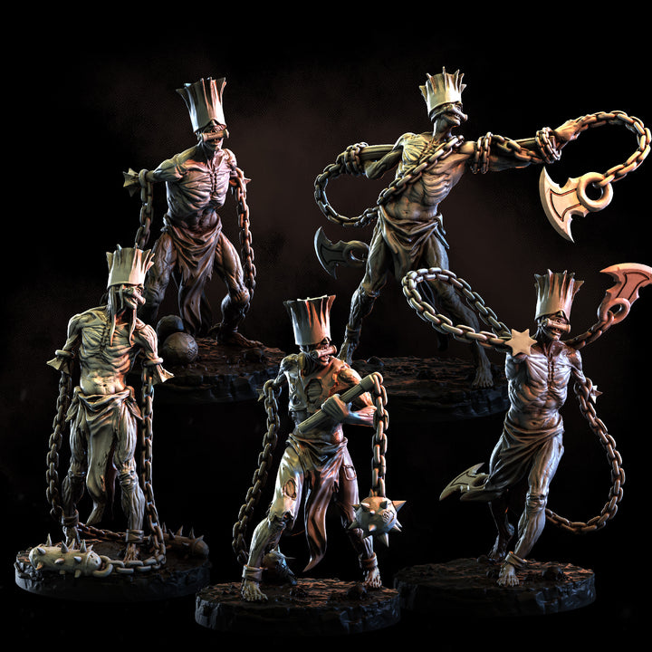 Chainbound Husks | STL | Penitent Crusade