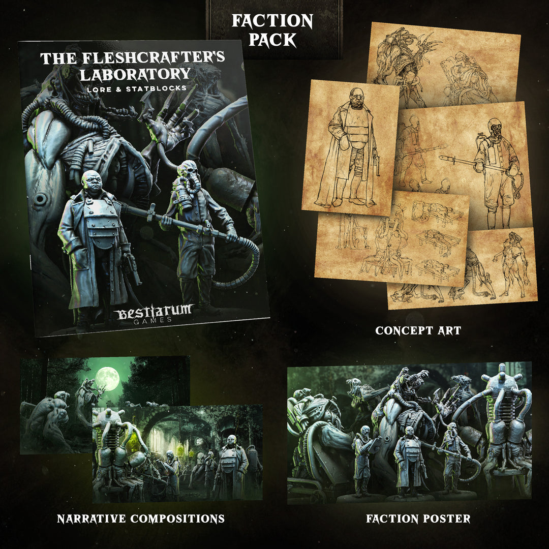 Fleshcrafters laboratory - Faction Pack | RPG