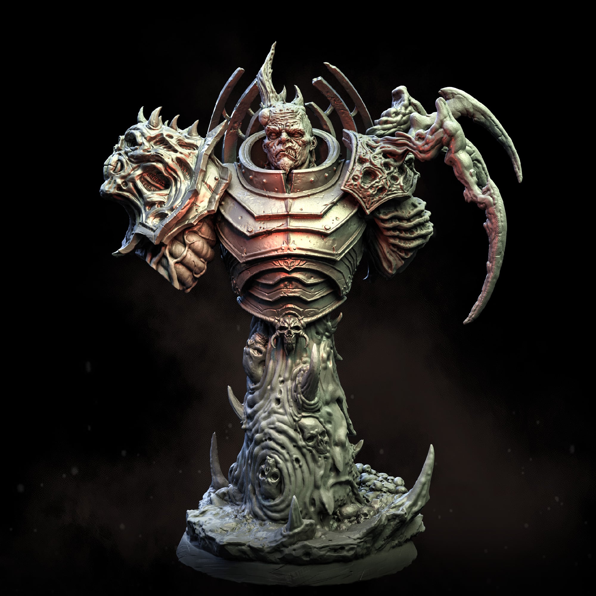 Skragoth Raider Bust | Hellspawn