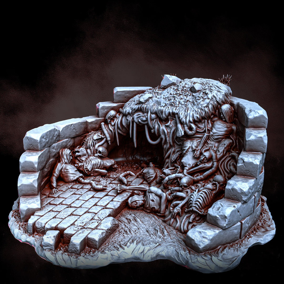 Abhorrent Crypt Holes | STL | The Abhorrents