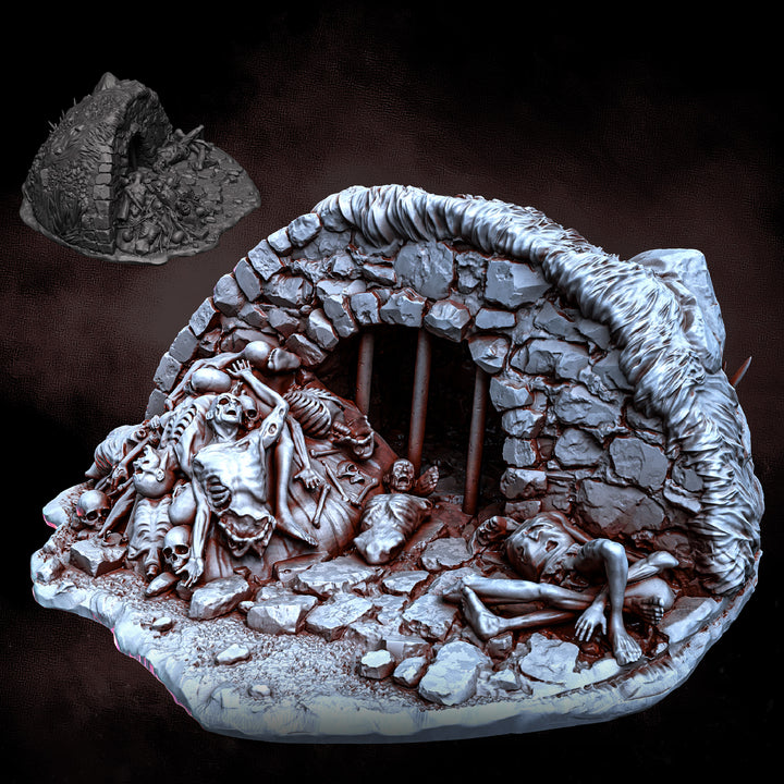 Abhorrent Crypt Holes | STL | The Abhorrents