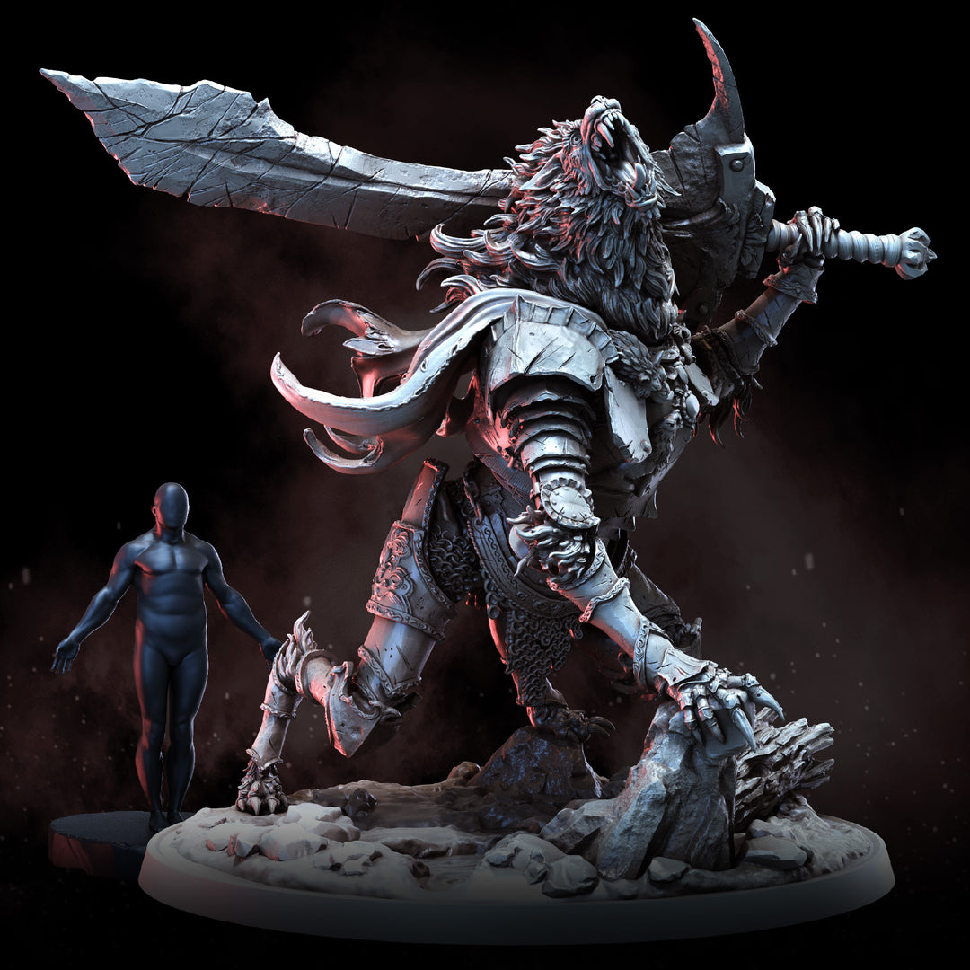 Knight of the Gravid Moon | STL | Calden Keep