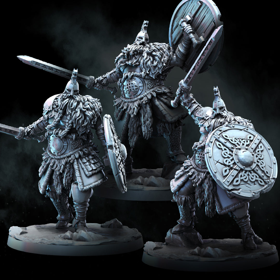 Thulean Warriors | STL | Warclans of Thule