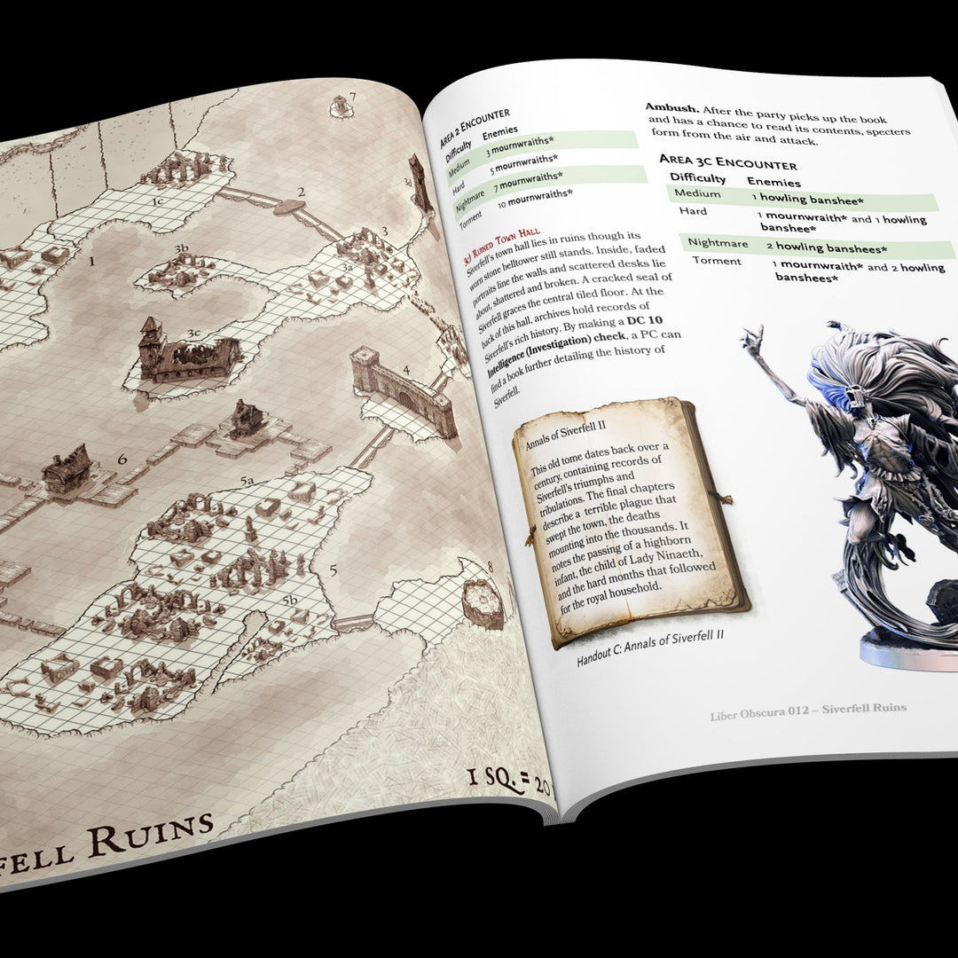 Siverfell Ruins - Covenant of Grief | 5E Adventure