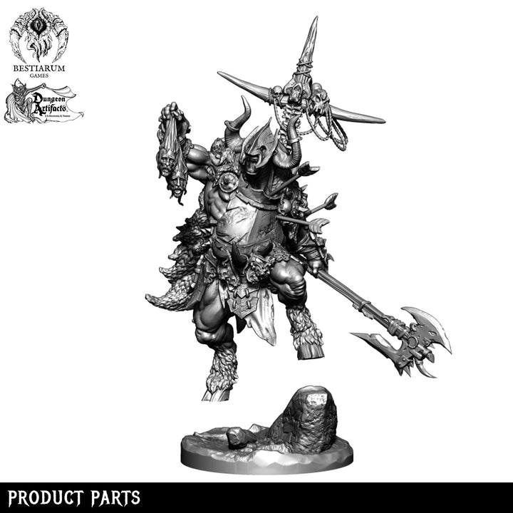 Grimscar the Beastlord | Beastmen | Bestiarum