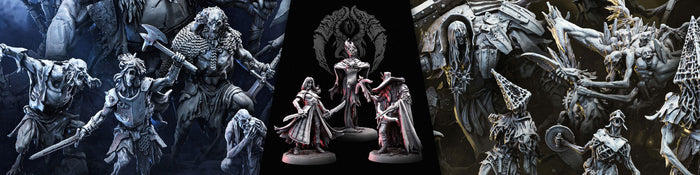 A series of 3 miniature collections