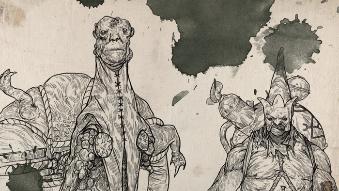 Concept art of the new City of Alchemists collection