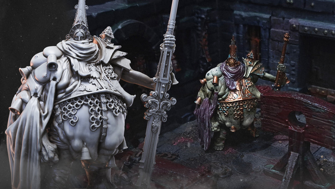 Painting Grimdark Dungeon Horror with the Bile Guardian